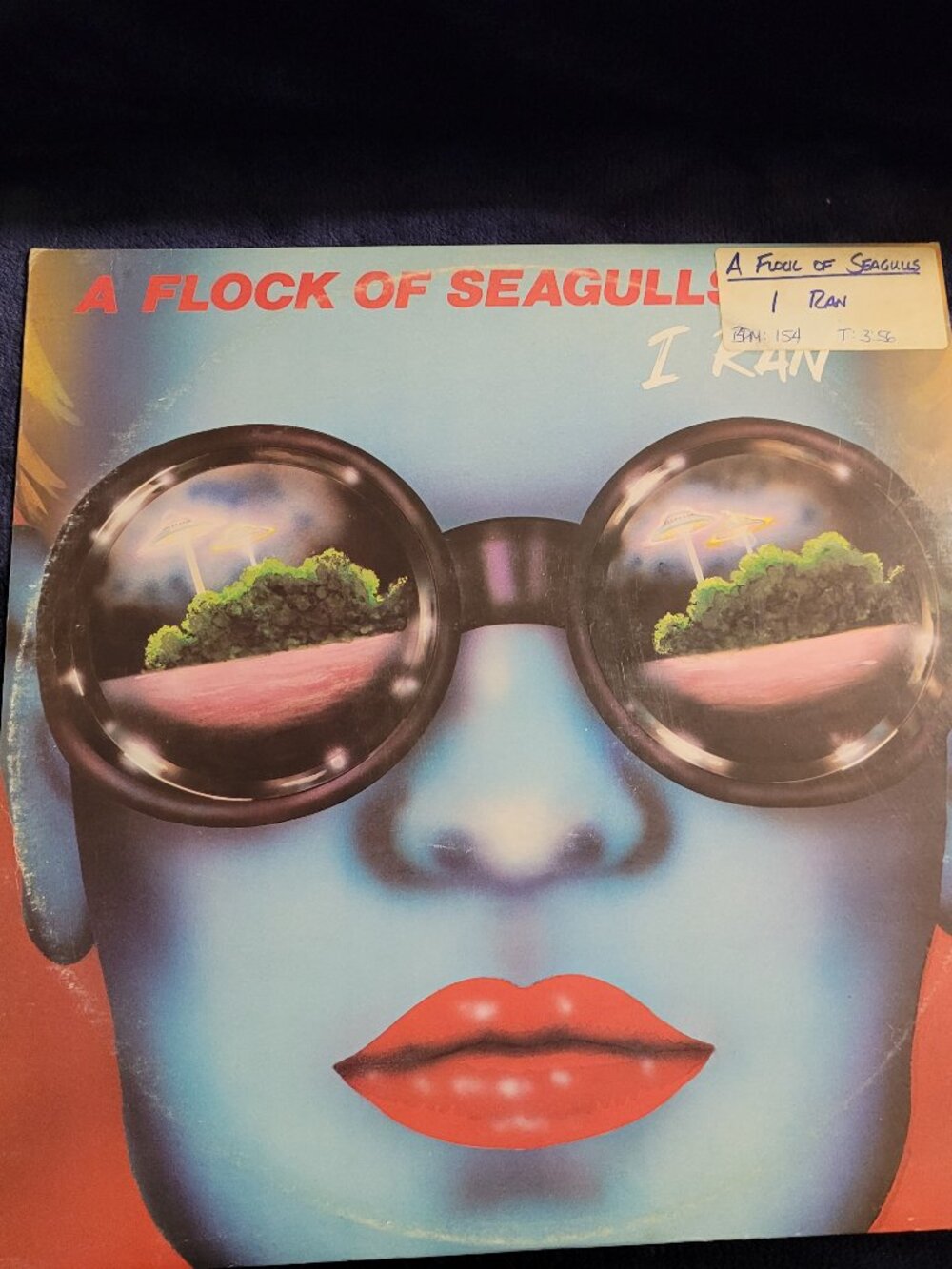 A Flock Of Seagulls I Ran 1982 7-Inch Vinyl Single Jive New Wave Synth-Pop Pictu